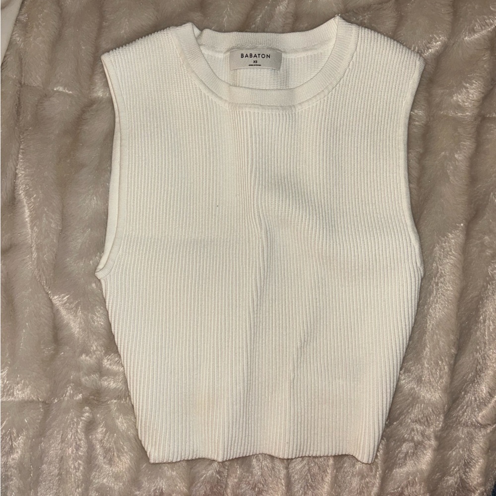 Aritzia Babaton Ribbed Tank